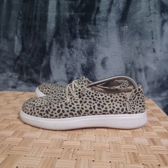 Bobs for Skechers Leopard Print Sneakers Women's 8.5 - Picture 3 of 8